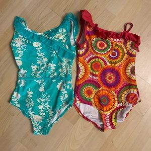 Hanna Andersson Swim Suits 2 Size 4-5